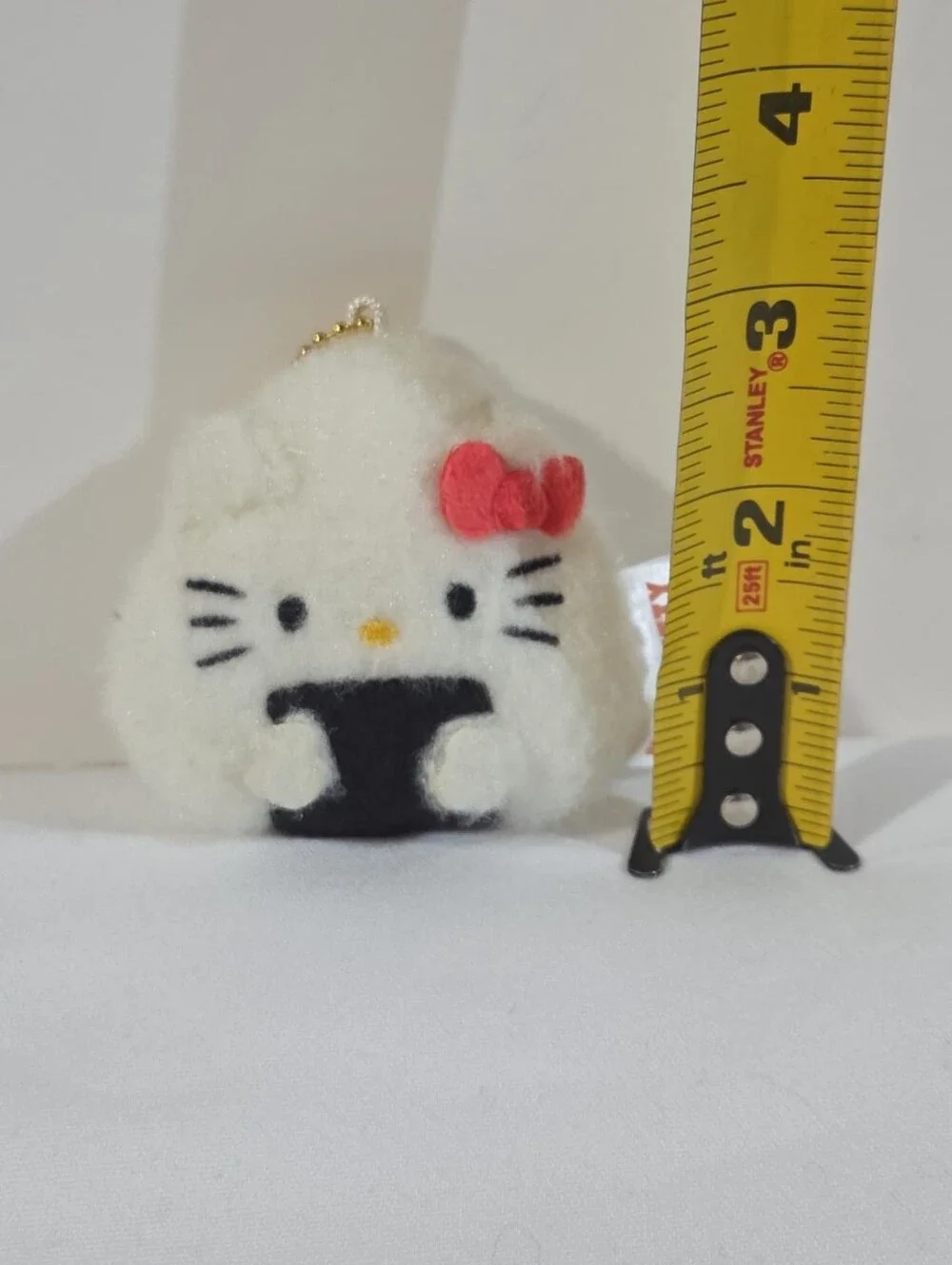 Hello Kitty onigiri plushie keychain